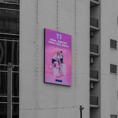 Ülemiste City LED nupp